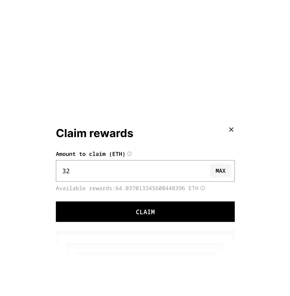 Rewards reporting