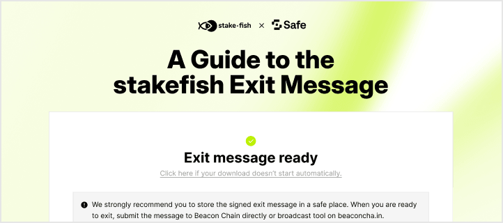 exit-message