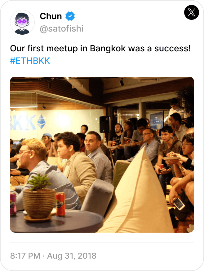 Twitter post from Chun watching Bitcoin price. Did you know f2pool mined over 1 million bitcoins?